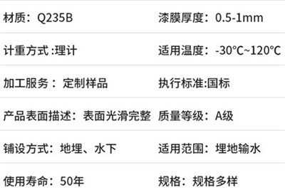 甘南地埋热浸塑电缆穿线管产品性能特点